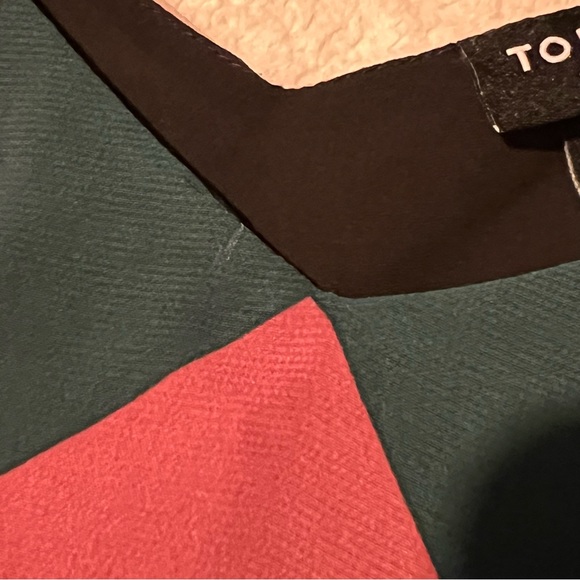 Torrid - size 2 - multi color geo chiffon swing Sophie cami - Picture 8 of 11